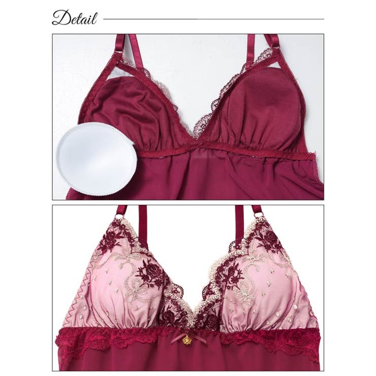 ラグジュアリーローズブーケベビードール | Dazzy | 詳細画像11 