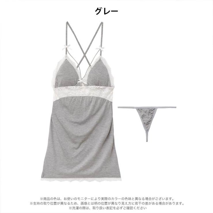 クロスストラップレースベビードール | Dazzy | 詳細画像6 