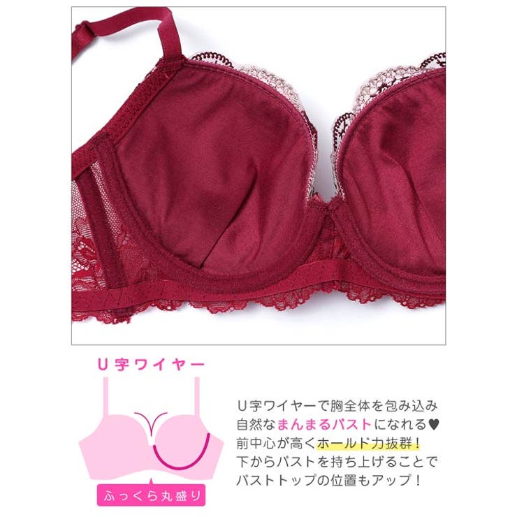 ラグジュアリーローズブーケ脇高ブラジャー&サイド紐バック透けTバックショーツ | Dazzy | 詳細画像12 