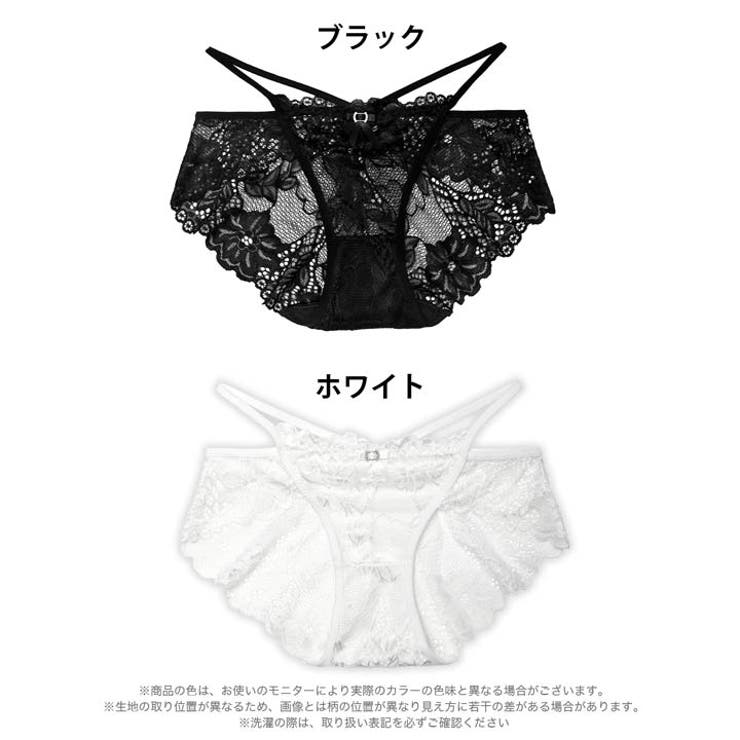 フローラルコードレースフルバックショーツ単品 | Dazzy | 詳細画像5 