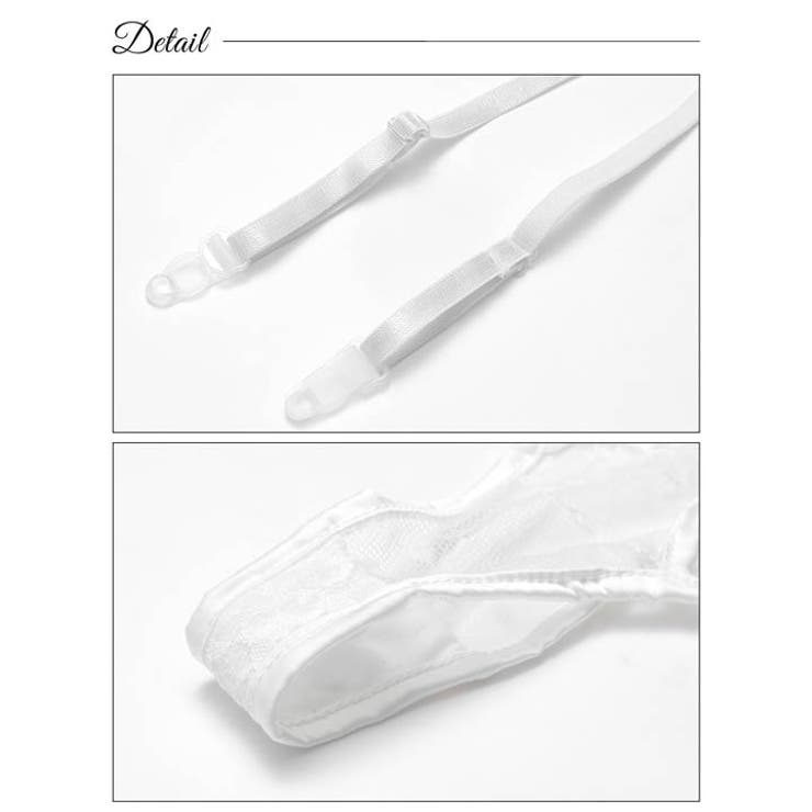 [CARRIEFRANCA]ドレッシーレースビスチェブラセット | Dazzy | 詳細画像9 