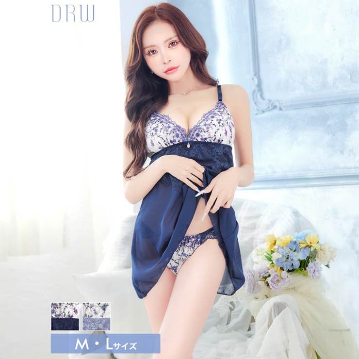 クリスタルブロッサムベビードール | Dazzy | 詳細画像1 