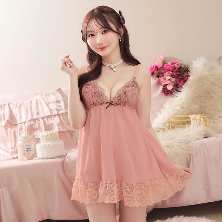 ガーリーハートフルールベビードール | Dazzy | 詳細画像5 