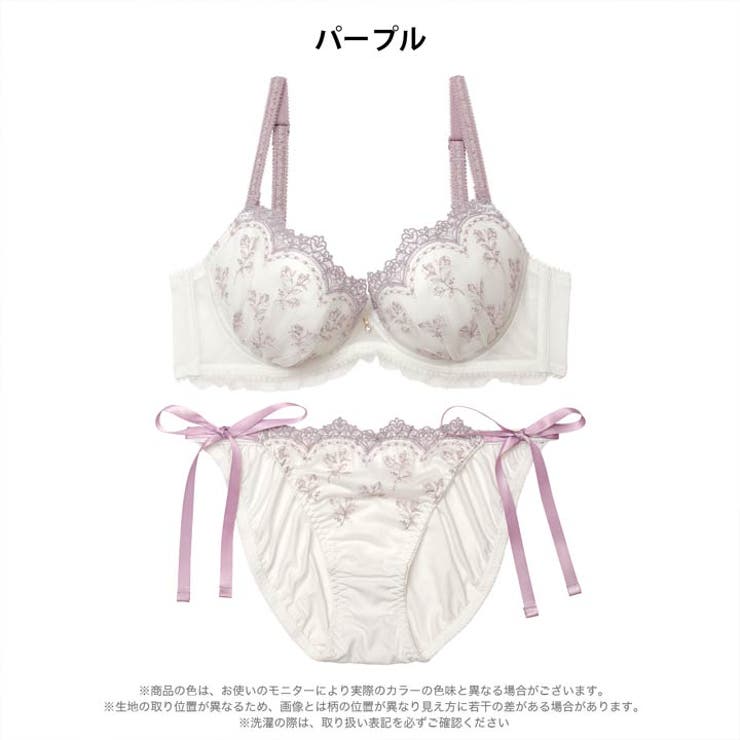 フェアリーフラワーブーケブラジャー&フルバックショーツ | Dazzy | 詳細画像8 