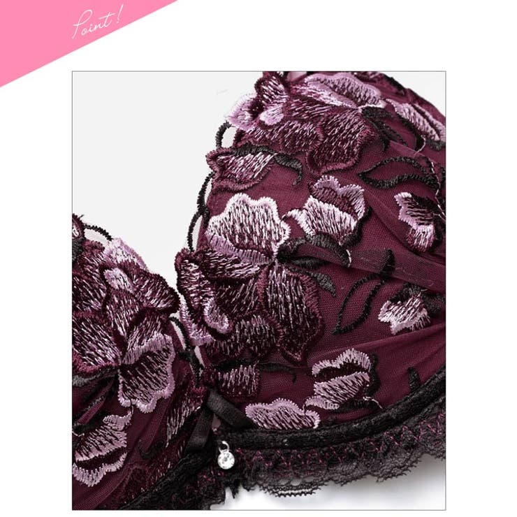 【三上悠亜着用】グロリアスコードフラワーブラジャー&Tバックショーツ | Dazzy | 詳細画像11 