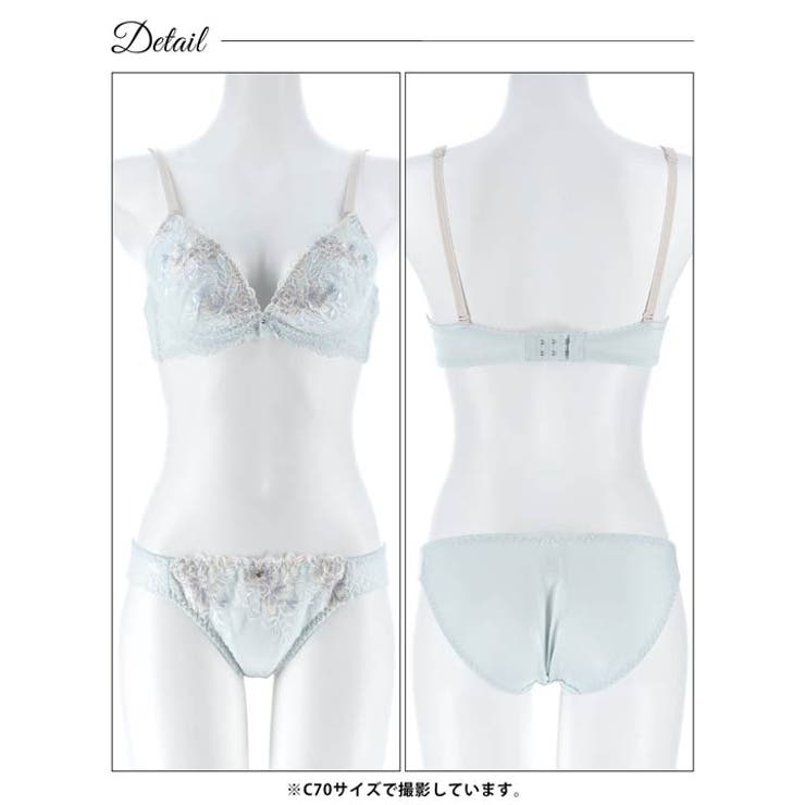 ルミエールフルールレーシィブラジャー&フルバックショーツ | Dazzy | 詳細画像12 