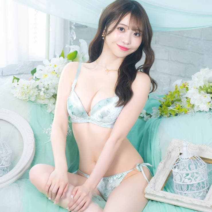 [かとゆり着用][EFサイズ]エフェメラルバタフライロゼブラジャー&サイド紐フル… | Dazzy | 詳細画像3 