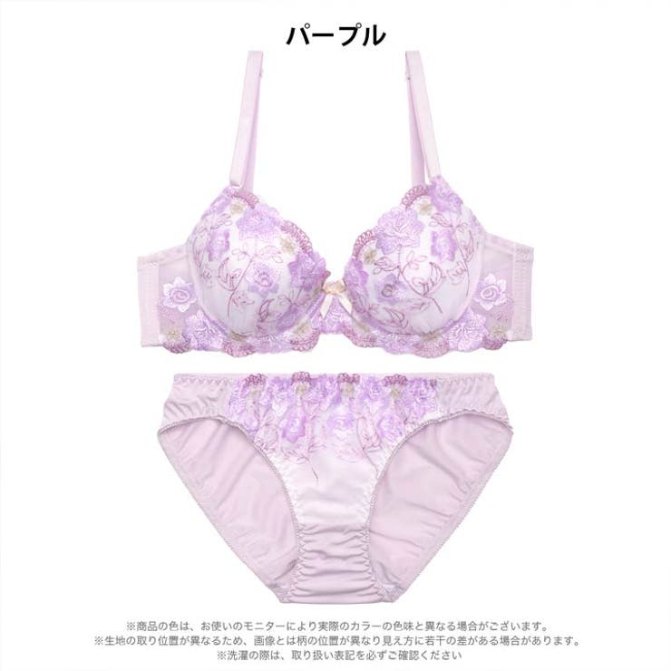 パステルピュアフルールブラジャー&フルバックショーツ | Dazzy | 詳細画像8 