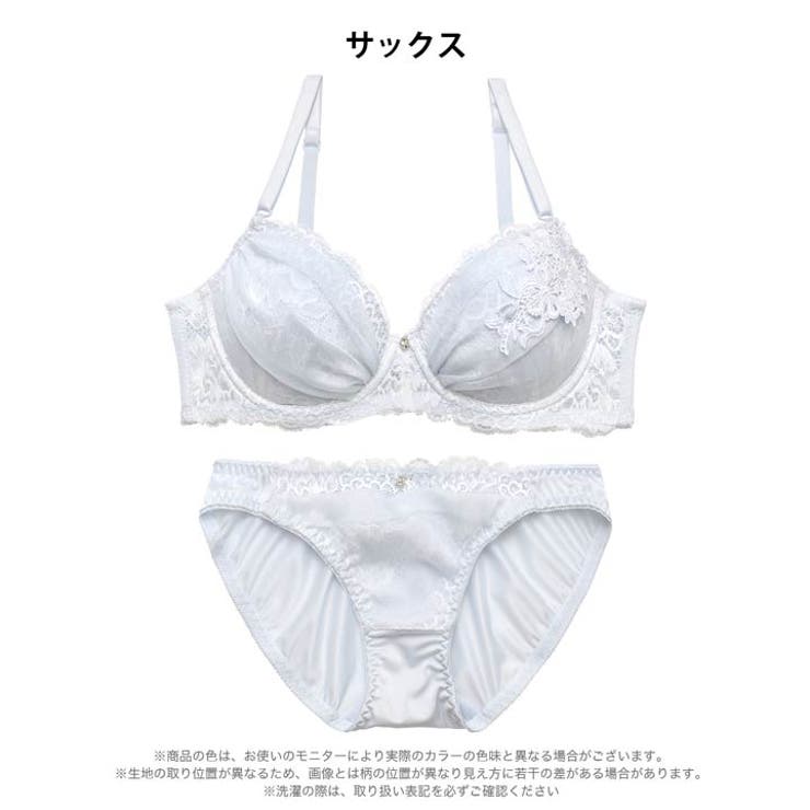 エレガンスチュールブーケブラジャー&フルバックショーツ | Dazzy | 詳細画像10 