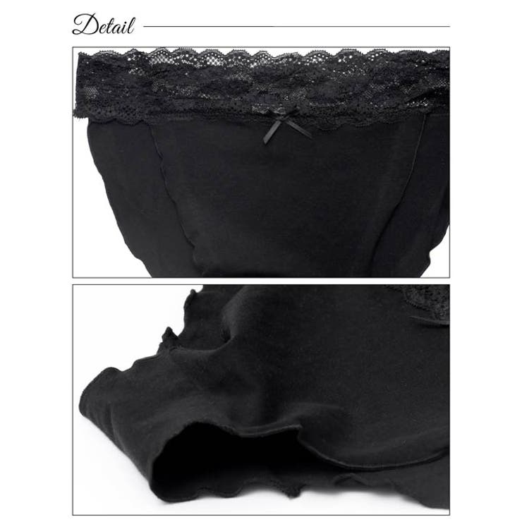 足口ゆったりストレスフリーフルバックショーツ単品 | Dazzy | 詳細画像8 