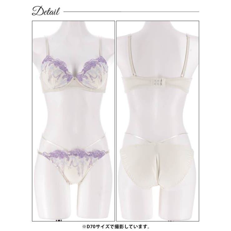 【三上悠亜着用】【EFサイズ】グレイスリリーチェーンブラジャー&フルバックショー… | Dazzy | 詳細画像14 