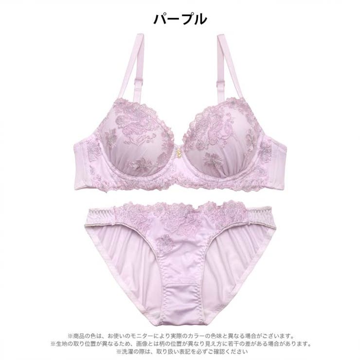 パステルブルームブラジャー&フルバックショーツ | Dazzy | 詳細画像8 