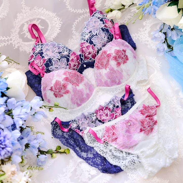 【三上悠亜着用】【EFサイズ】ブリリアントフルールブラジャー&バック透けフルバッ… | Dazzy | 詳細画像11 