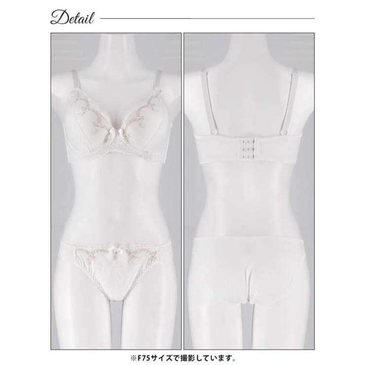 【三上悠亜着用】【EFサイズ】シャイニーローズベールブラジャー&フルバックショー… | Dazzy | 詳細画像15 