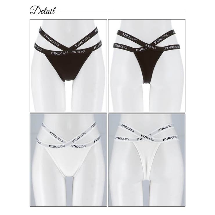 クロスウエストロゴTバックショーツ単品 | Dazzy | 詳細画像6 