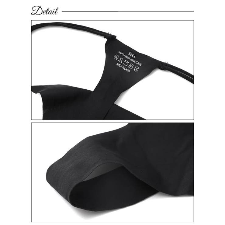 サイドストリングシームレスTバックショーツ単品 | Dazzy | 詳細画像8 