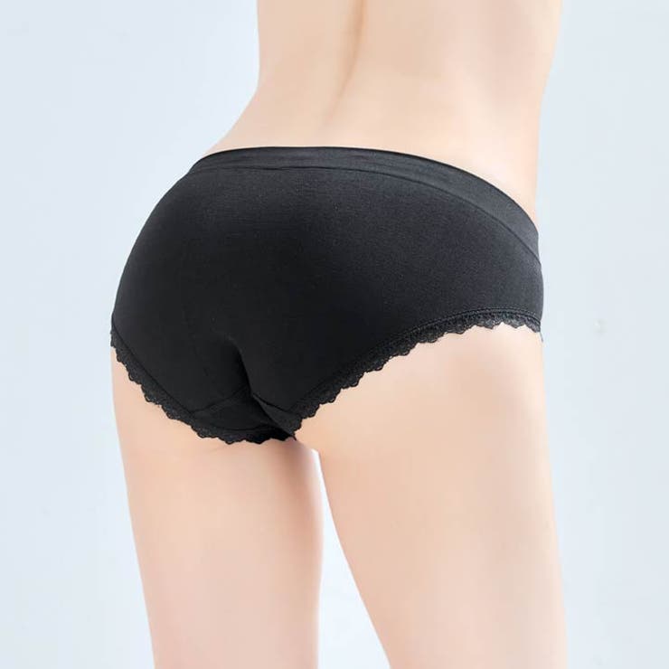 選べる豊富なカラー展開！フラワーレースラインフルバックショーツ単品 | Dazzy | 詳細画像7 