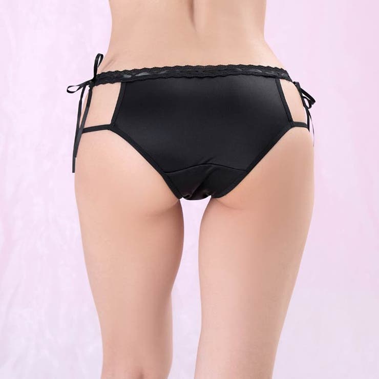カットアウトクロスリボンフルバックショーツ単品 | Dazzy | 詳細画像5 