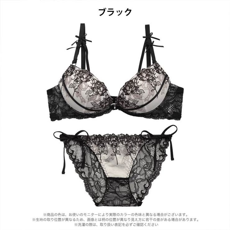 【三上悠亜着用】ノーブルリボンフラワーブラジャー&サイド紐バック透けフルバックシ… | Dazzy | 詳細画像10 