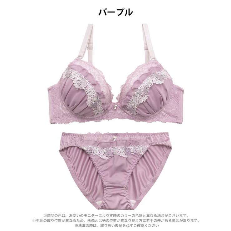 ガーリーキャットフリルブラジャー&フルバックショーツ  | Dazzy | 詳細画像11 