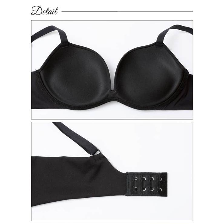 【ノンワイヤー】シンプルスムースブラジャー単品 | Dazzy | 詳細画像13 