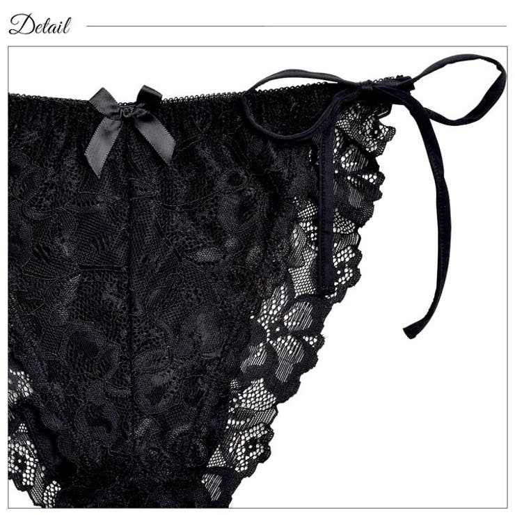 スタンダードショーツ オールレース バック透け | Dazzy | 詳細画像9 