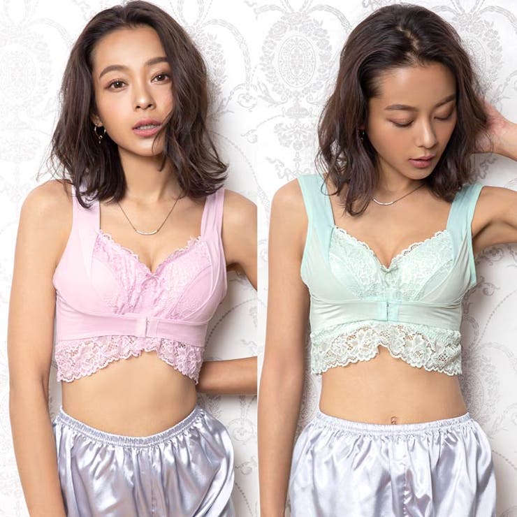 ナイトブラ ノンワイヤー フロントホック | Dazzy | 詳細画像2 