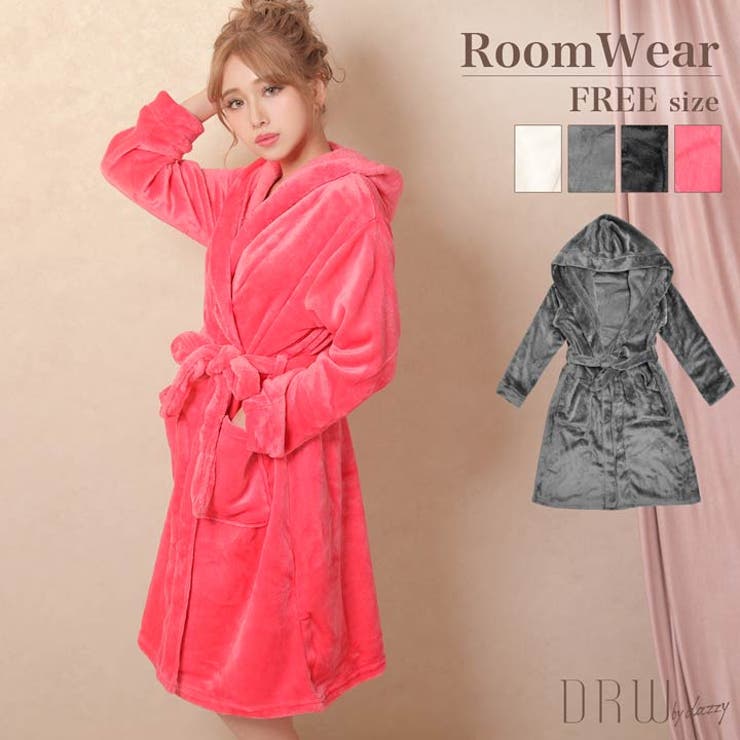 ルームウェア ガウン 無地 品番 Dy Dazzy デイジー のレディースファッション通販 Shoplist ショップリスト