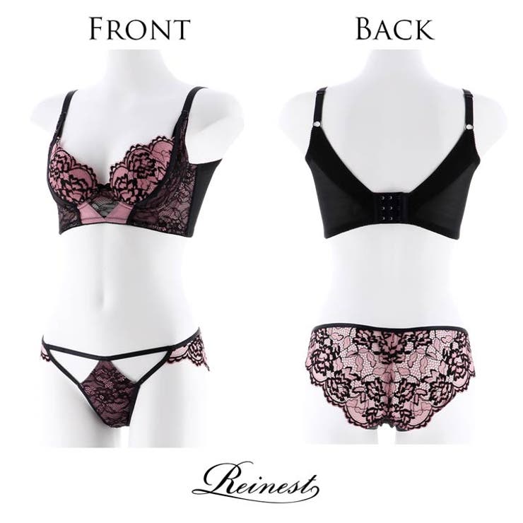 脇高ブラジャー ショーツ セット | Dazzy | 詳細画像10 