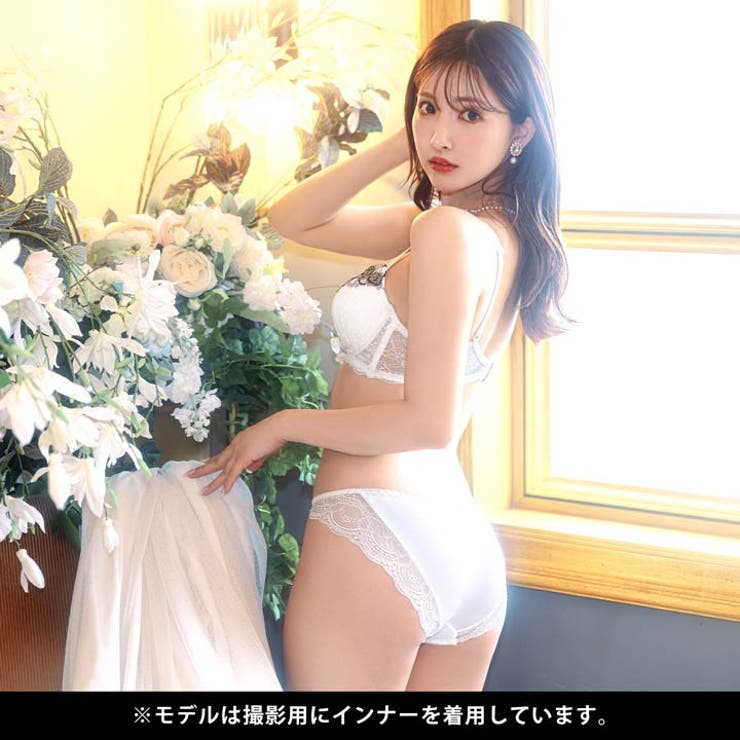 ブラジャー 脇高ブラジャー ショーツ | Dazzy | 詳細画像8 