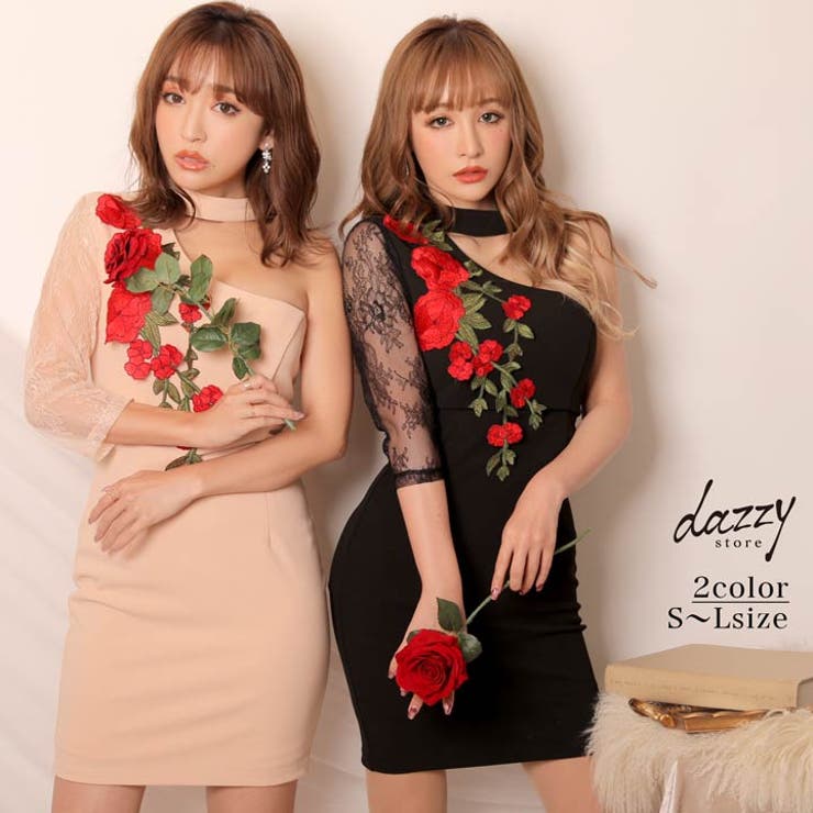 ワンショル レース 薔薇 品番 Dy Dazzy デイジー のレディースファッション通販 Shoplist ショップリスト