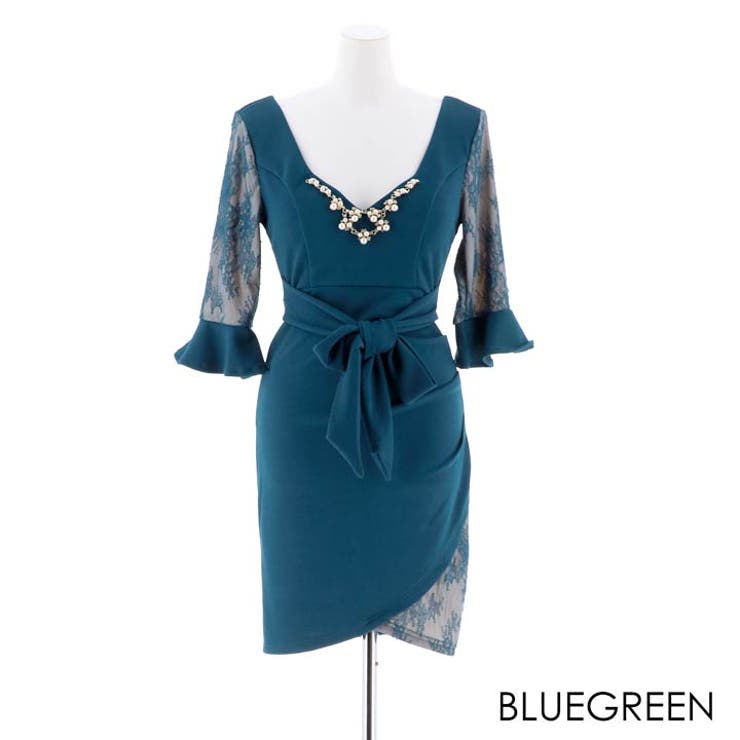 キャバ ドレス ビジュー | Dazzy | 詳細画像12 