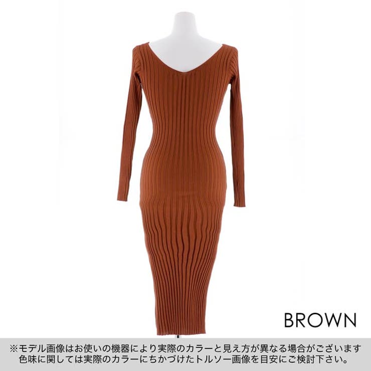 ワンピース デコルテ魅せ シンプル 品番 Dy Dazzy デイジー のレディースファッション通販 Shoplist ショップリスト