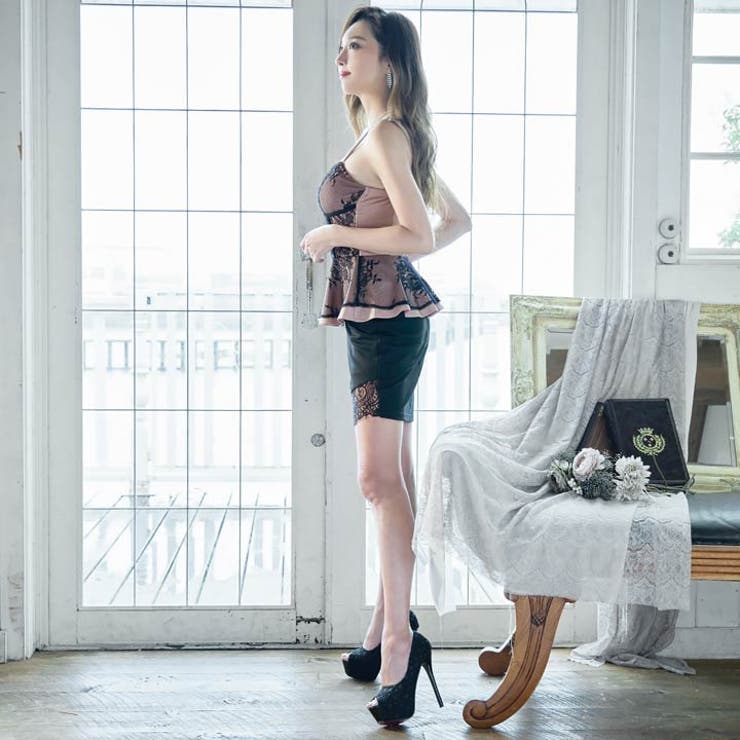 キャバ ドレス ラグジュアリー[品番：DY000018976]｜Dazzy（デイジー