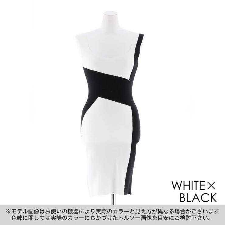 ワンピース モノトーン バイカラー 品番 Dy Dazzy デイジー のレディースファッション通販 Shoplist ショップリスト