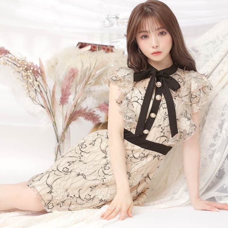 キャバ ドレス ネック | Dazzy | 詳細画像2 