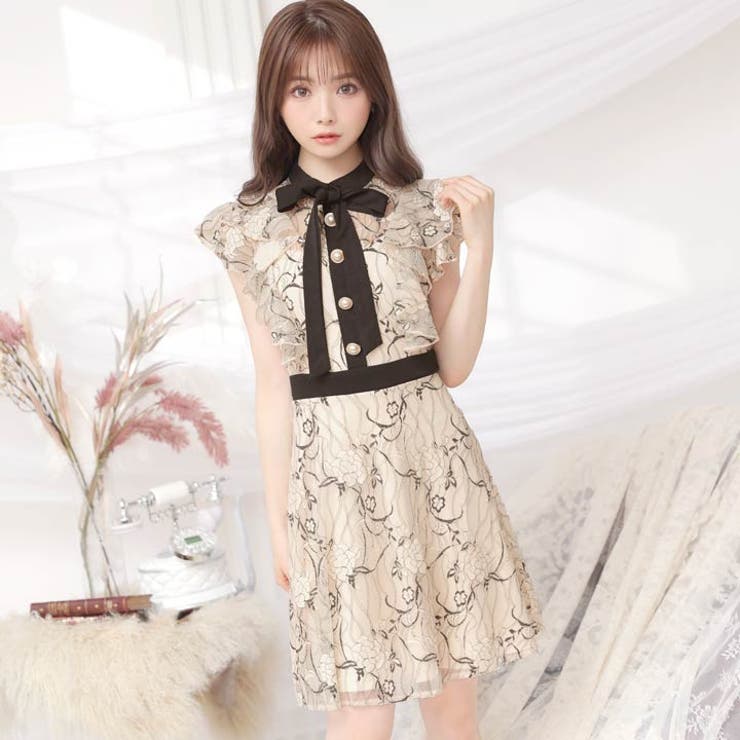 キャバ ドレス ネック | Dazzy | 詳細画像3 