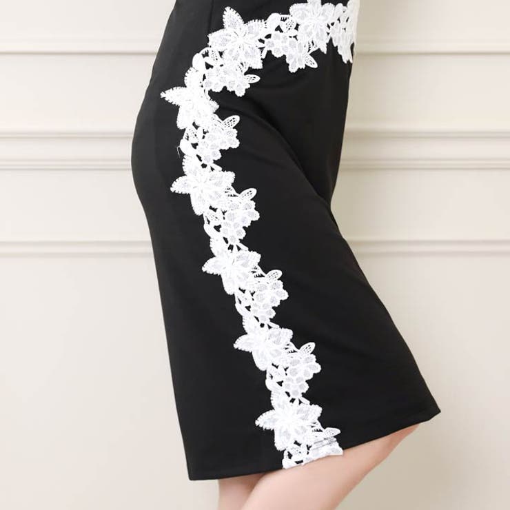 キャバ ドレス フラワー | Dazzy | 詳細画像8