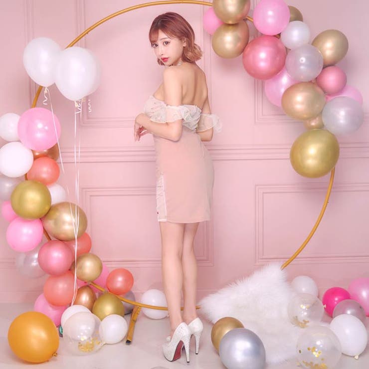 U*U様 Jewels Dazzy その他 キャバドレス 4点セット キャバ ドレス ガーリー[品番：DY000021480]｜Dazzy（デイジー