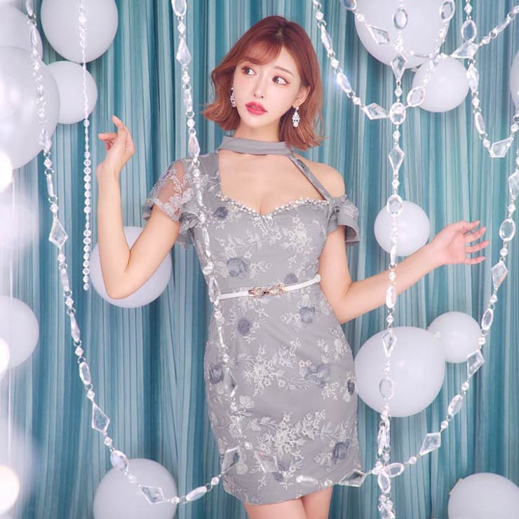 明日花キララ着用 キャバ ドレス | Dazzy | 詳細画像2 