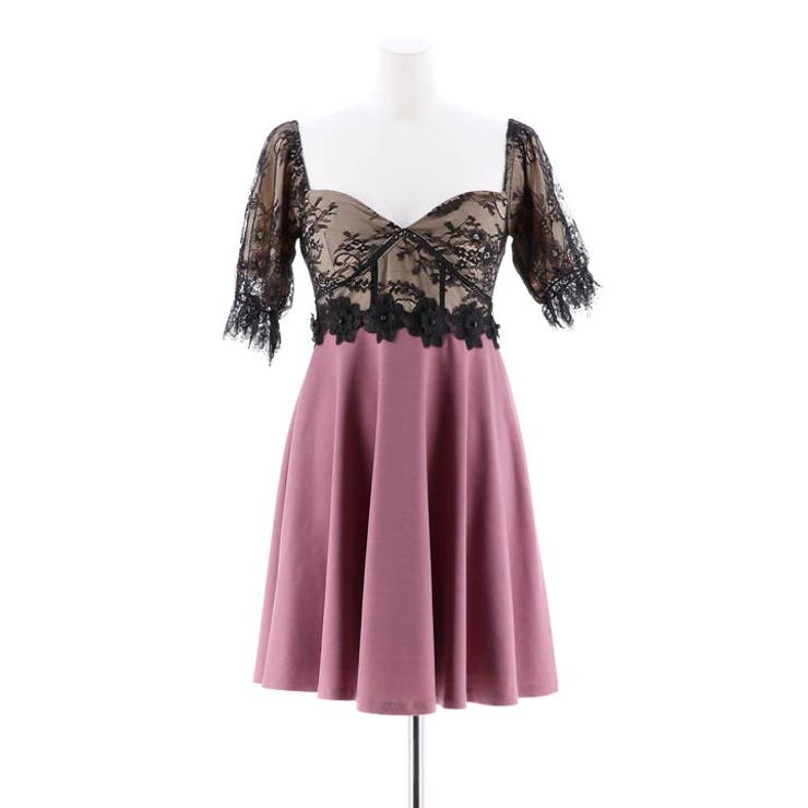 キャバ ドレス ヌーディー[品番：DY000022411]｜Dazzy（デイジー）の  