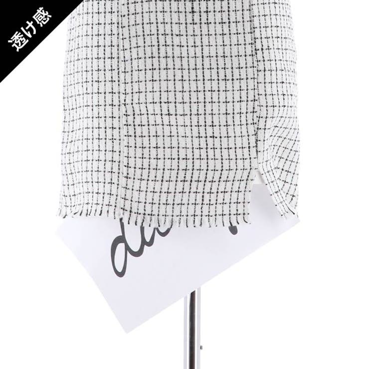 キャバ ドレス 総ツイード | Dazzy | 詳細画像14 