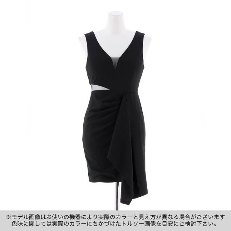 キャバ ドレス ワンカラー | Dazzy | 詳細画像11 