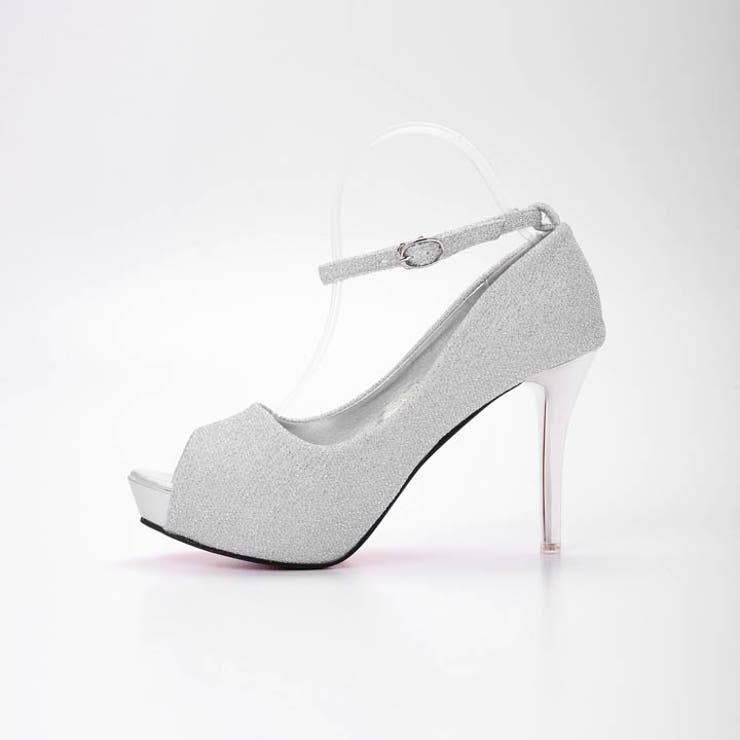 パンプス痛くない10cmヒールラメグリッター×メタリックヒールオープントゥパンプス|結婚式レディース歩きやすいヒール厚底疲れないハイヒール春夏シューズ靴女性大人痛くない大きいサイズおしゃれ履きやすいパーティーキャバ