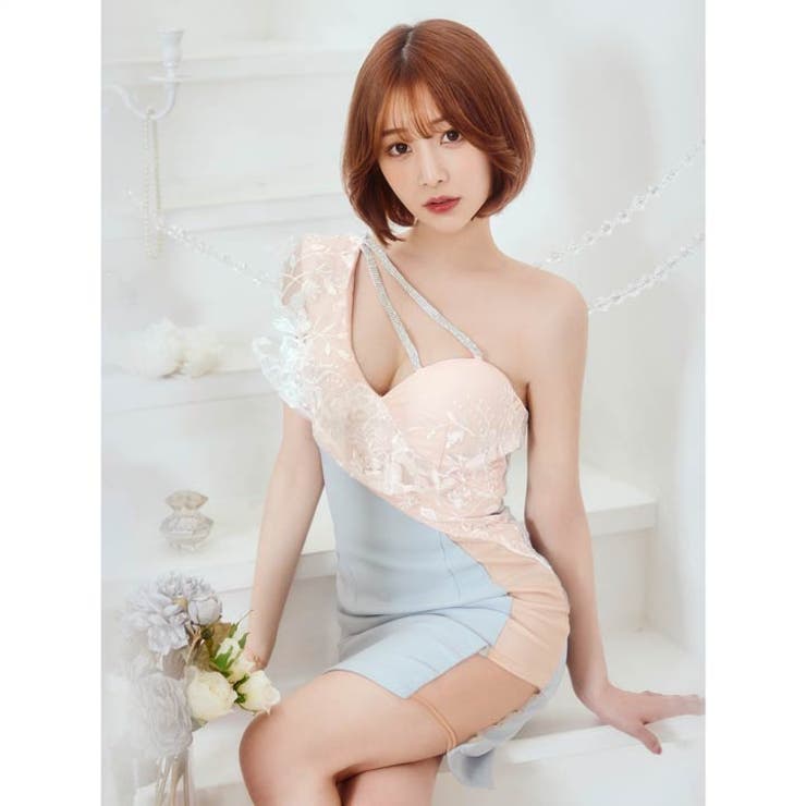 天海りこ着用 キャバ ドレス | Dazzy | 詳細画像6 