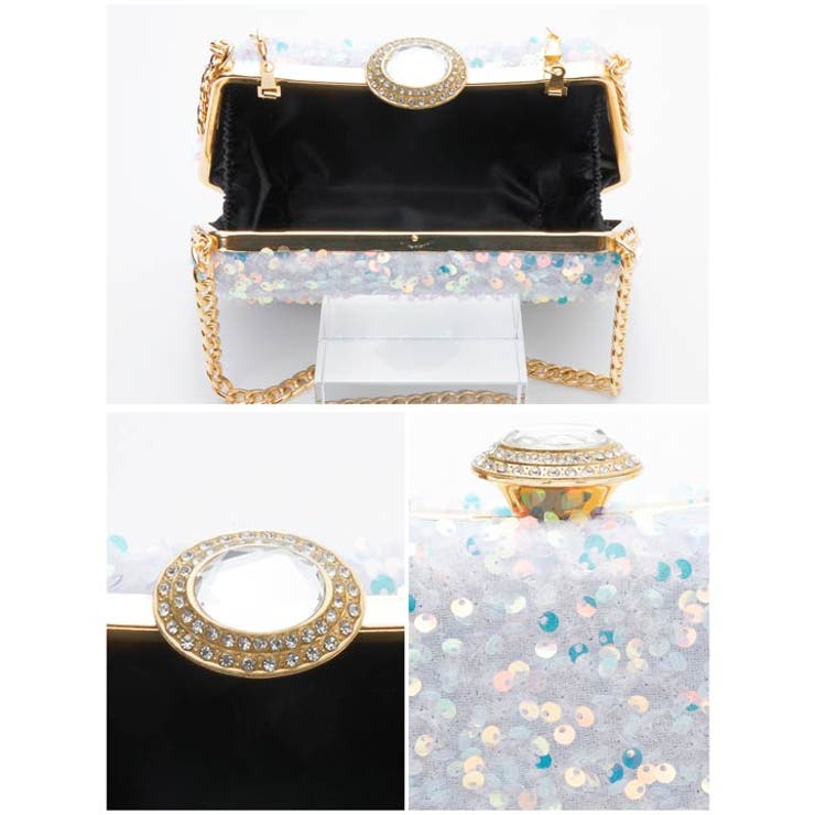 人気新品入荷 クラッチバッグ 結婚式 オーロラ[品番：DY000026485]｜Dazzy バッグ