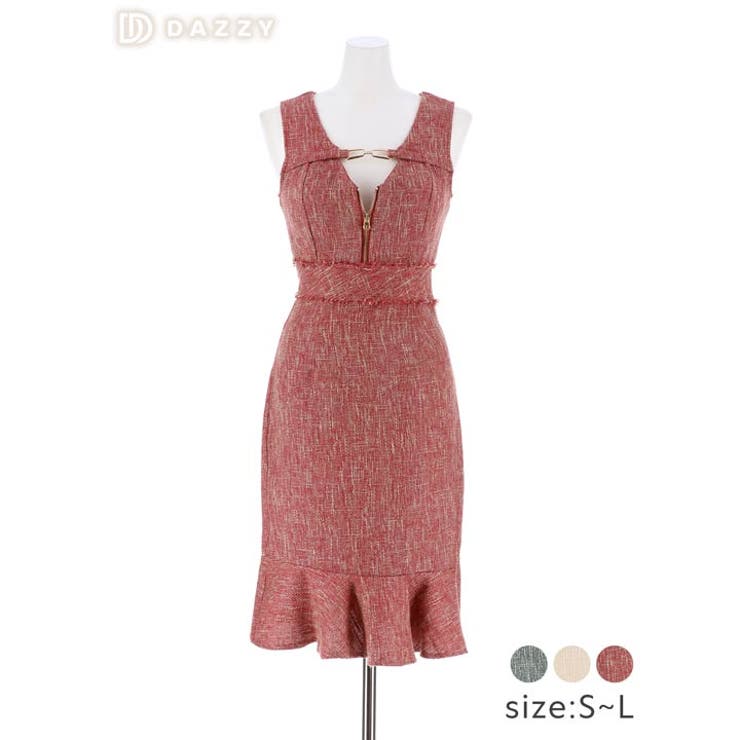 明日花キララ着用 キャバ ドレス | Dazzy | 詳細画像4 