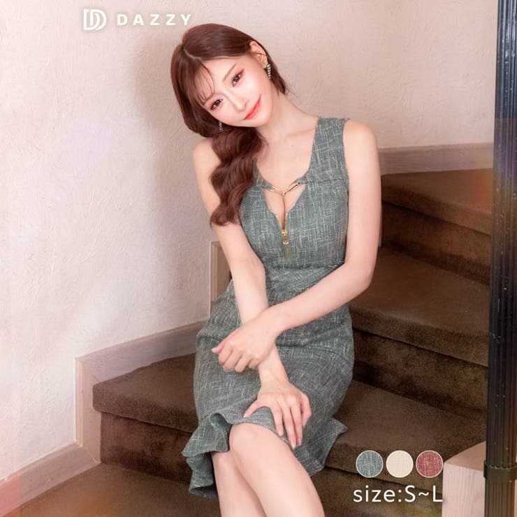 明日花キララ着用 キャバ ドレス | Dazzy | 詳細画像8 