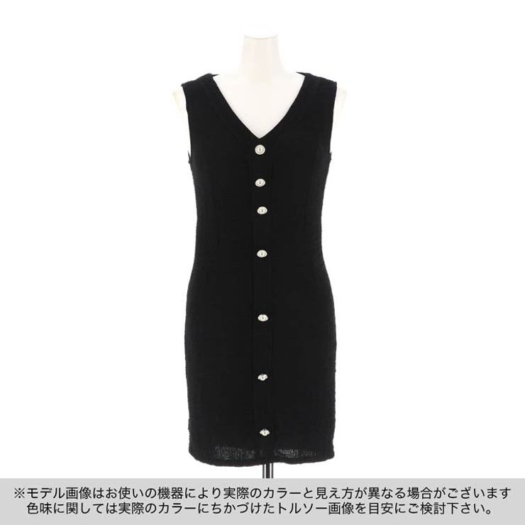 キャバ ドレス ノースリーブフロント | Dazzy | 詳細画像11 