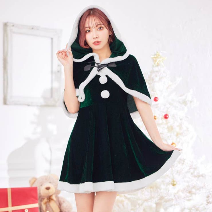 サンタ コスプレ ポンチョ | Dazzy | 詳細画像6 